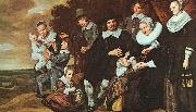 Frans Hals A Family Group in a Landscape oil painting picture wholesale